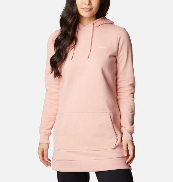 Columbia Rush Valley Hoodies Pink For Women's NZ75420 New Zealand